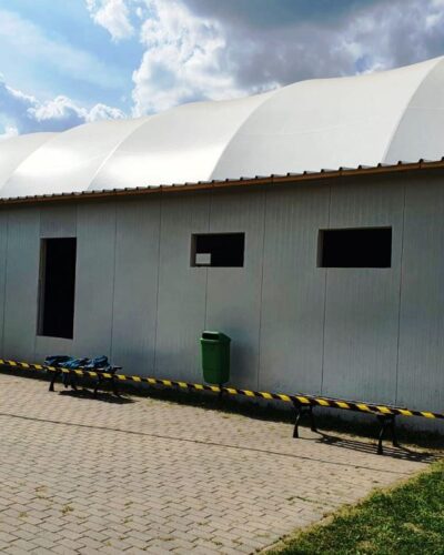 Vestiare structură metalică comuna Frumușani Arad 03