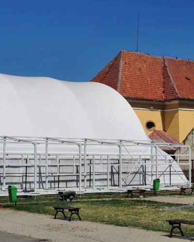 Vestiare structură metalică comuna Frumușani Arad 04